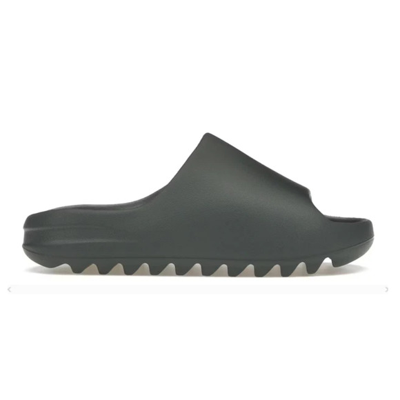 adidas Other - Adidas Yeezy Slide Mens "Soot 2021" GX6141 Slate Marine Gray Size 7